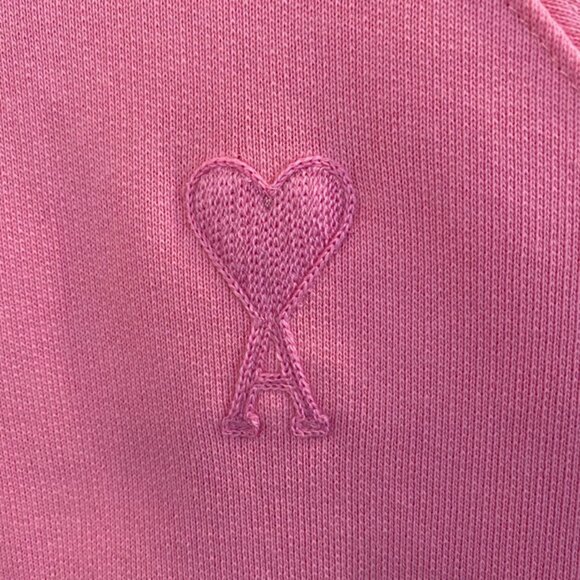 Ami Crew Neck Long Sleeve Sweatshirt - Picture 3 of 8